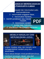 Langkah-Langkah Menyusun Karya Ilmiah PDF