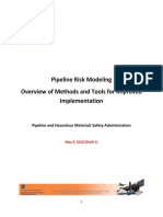 Pipeline Risk Modeling Technical Information Document 05-09-2018 Draft 1