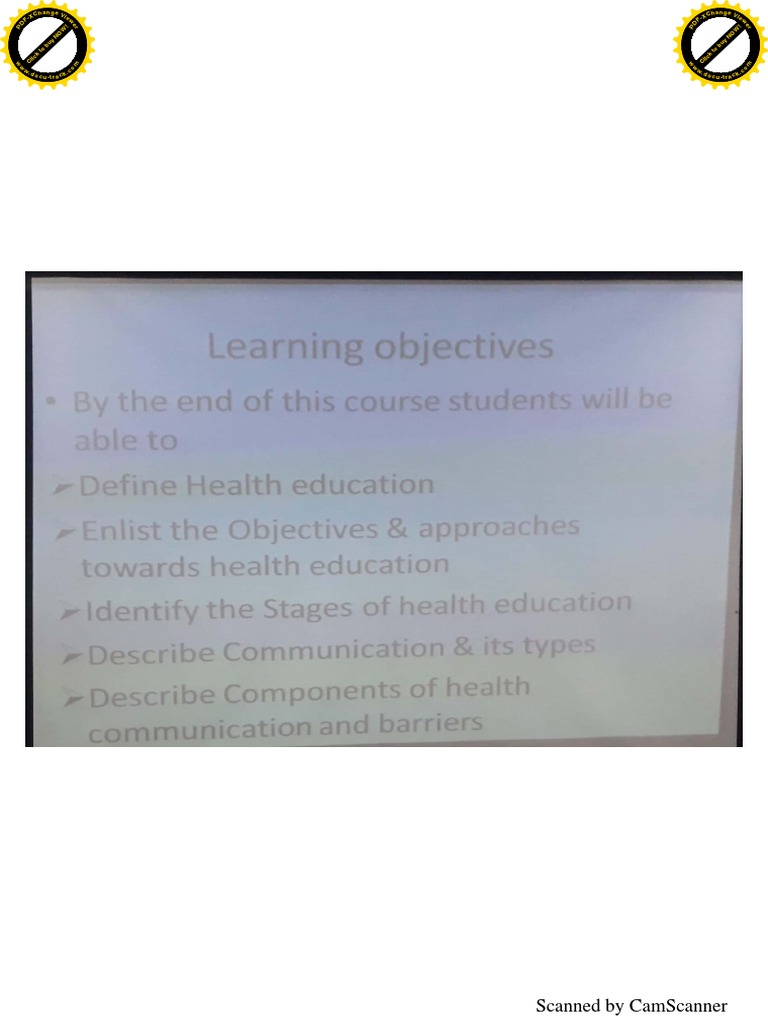 Health Education Pdf
