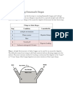 5 Steps Homemade Biogas