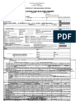 Application for Building Permit (for building permit).doc