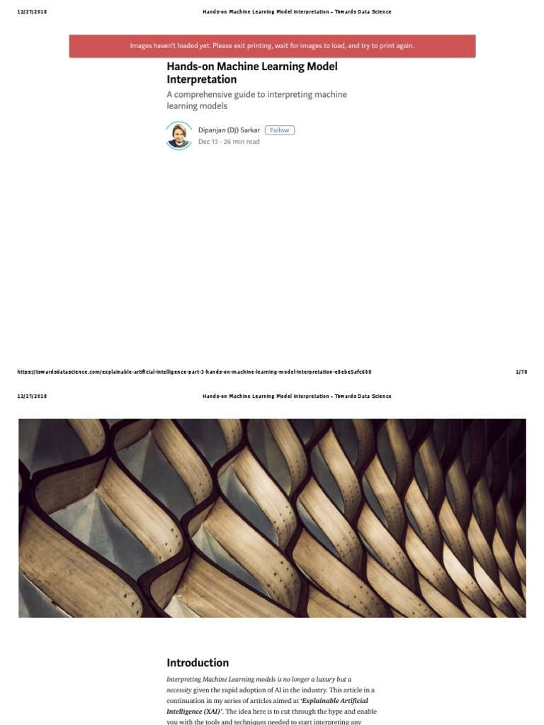 Hands-On Machine Learning Model Interpretation - Towards Data Science ...