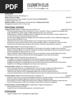 Resume Elizabeth Elliswebsite