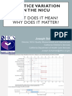 PQCNC 2019 Maternal/Newborn Initiative Kickoff - Practice Variation in The NICU: What Does It Mean? Why Does It Matter?