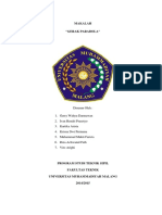 Tugas Makalah Gerak Parabola