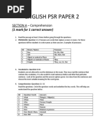 PSR 2017 Mathematics Paper 1 (Blank) | PDF