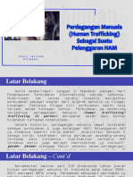 Human Trafficking (Perdagangan Manusia) Sebagai Suatu Pelanggaran HAM