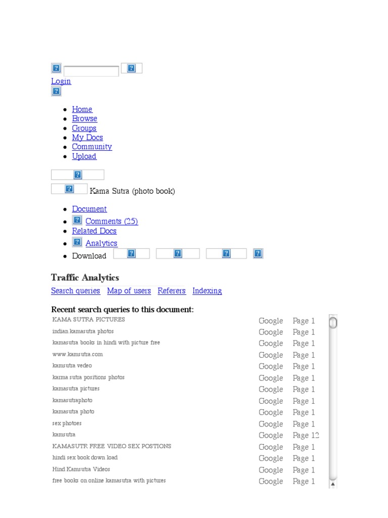 Kama Sutra (photo book) | Websites | Cyberspace