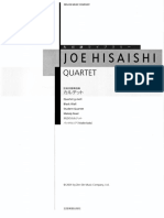 Joe Hisaishi Quartet Full Score