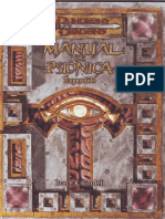 D&D 3.5 DM Manual de Psionica Expandido