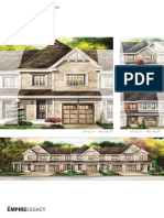 Nottinghill Townhome Floor Plans - 1351-1345 SqFt 3 Styles