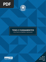 Teses Fundamentos STF compilado 2018
