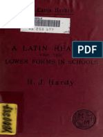 A Latin Reader by H. J. Hardy