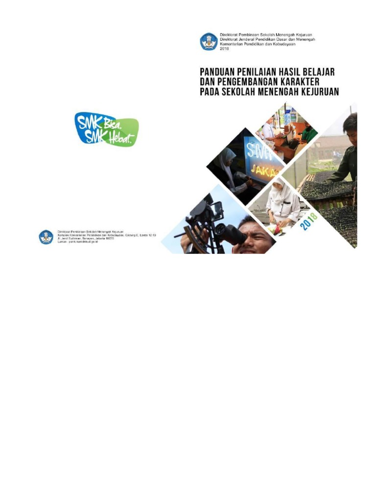 Panduan Penilaian Smk 27 11 2018 Final Kepercayaan