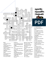 Halloween Crossword Advanced