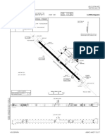 Airport runway and taxiway plan