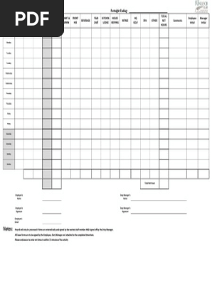 Timesheet