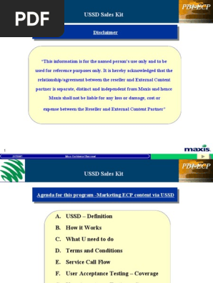 Ussd Pdf Digital Technology Communication