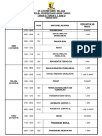 Jadual Exam 2016 t2