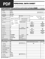 PDS CS Form No 212 Revised 2017