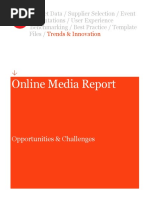 online media report 2011
