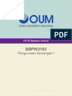 Bbpw3103 - FINANCIAL MANAGEMENT 1 (NOTE BI)