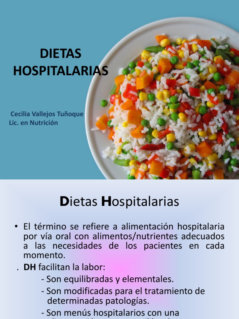 Dietas Hospítalarias Pdf Dieta Menudencias