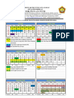 Kalender Pendidikan 2018-2019 Excel