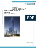 Mullion Analysis With Wind Load - 125 KG/M MPP Tower Project Jakarta