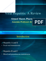 Viral Hepatitis: A Review: Ahmed Mayet, Pharm.D