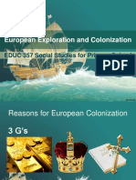 European Exploration and Colonization Factors