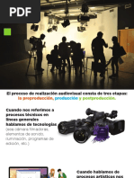 FASES DE LA PRODUCCIÓN AUDIOVISUAL / PRE PRODUCCION