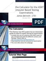 Use of The Calculator PDF