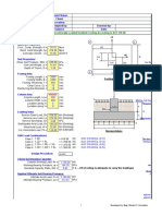 Design of Concentrically Loaded Isolated Footing According To ACI 318-08