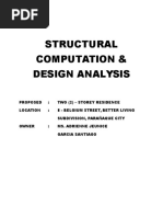 Structural Analysis 2 Storey With Deck PDF | PDF | Beam (Structure ...