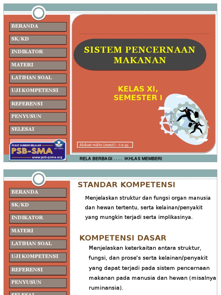 Sistem Pencernaan Makanan