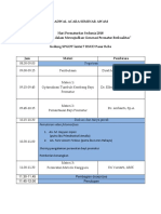 Jadwal Acara Premature Day