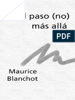 Blanchot - El paso (no) más allá.pdf
