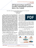 GSM and GPS Based Garbage and Waste Collection Bin Overflow Management System For Kitwe City Council