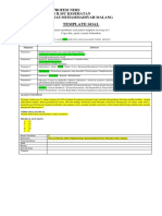 Template Soal Profesi Ners