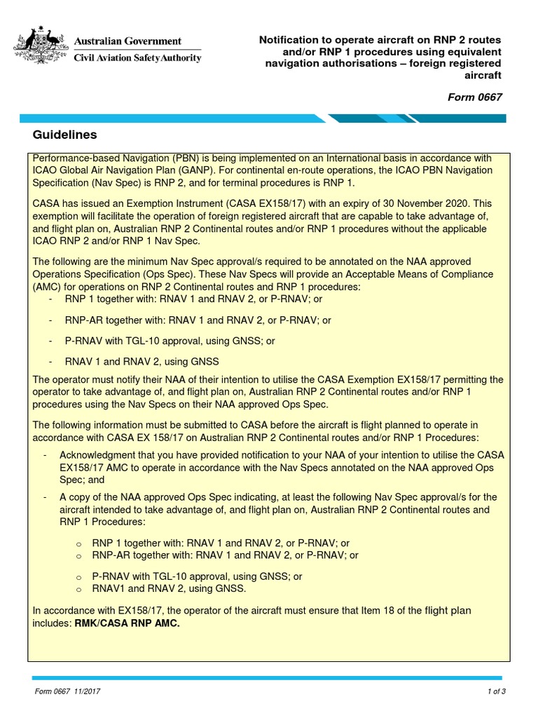 Form 667 | Download Free PDF | Aviation | Aerospace Engineering