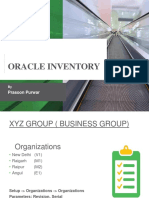Oracle Inventory: Prasoon Purwar