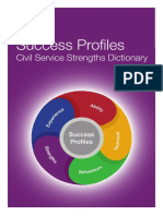 Success Profiles: Civil Service Strengths Dictionary