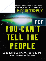 Georgina Bruni - You Can't Tell the People - The Cover-Up of Britain's Roswell