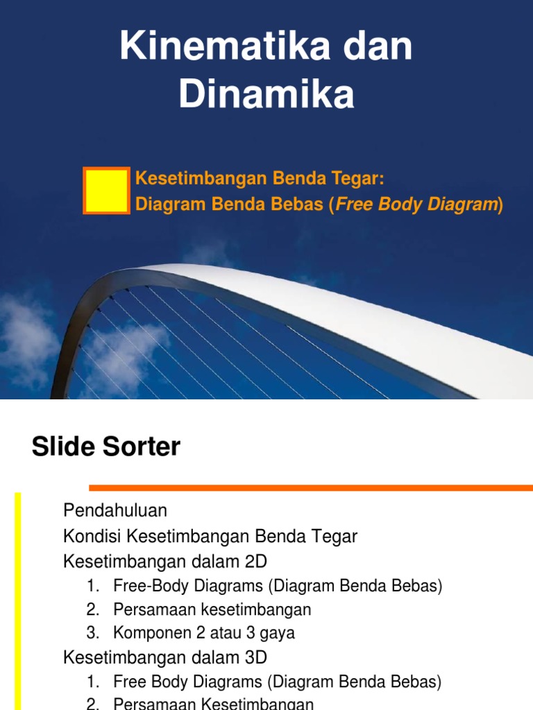 Kesetimbangan Dan FBD | PDF