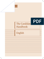 The Candidates Handbook English