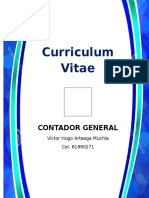 Curriculum Vitae Victor Hugo