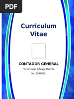 Curriculum Vitae Victor Hugo