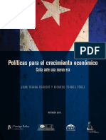 Politicas para el Crecimiento Económico