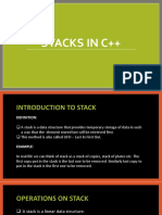 Stacks C++